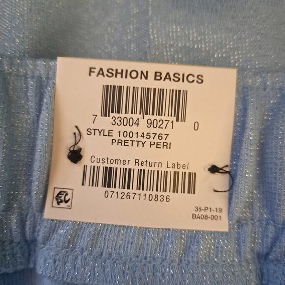 INC International Concepts High Rise Metallic Knit Joggers - Picture 5 of 8